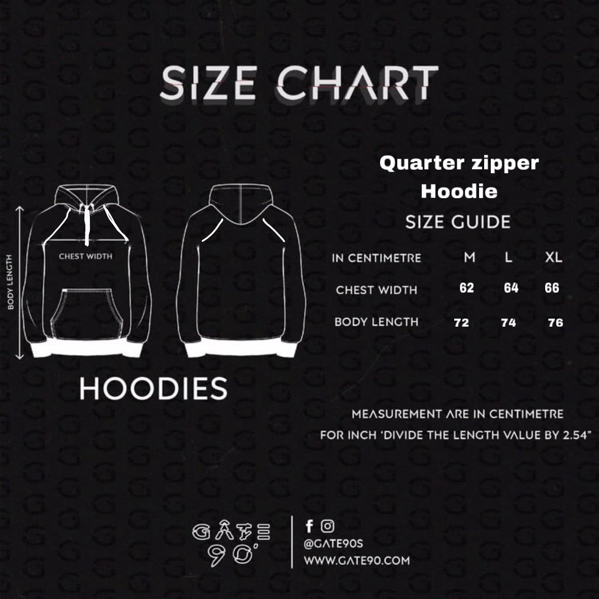 QUARTER ZIPPER HOODIE